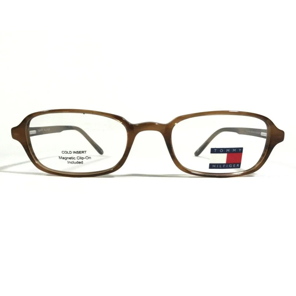 Tommy Hilfiger TH 3071&CL BRN/HRN Eyeglasses Frames Brown Rectangular 51-20-145